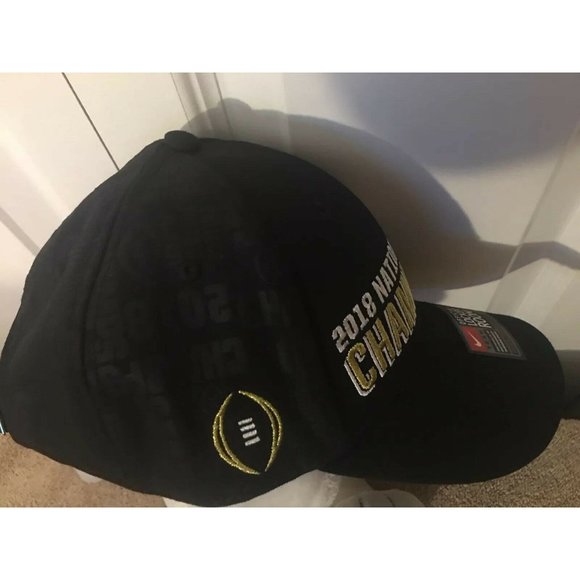 NEW 2018 National Champs Clemson Tigers Nike Team Locker Room Cap - Picture 3 of 7